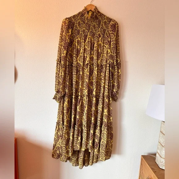 Cinq A Sept Paisley Print Dress - Picture 2 of 4